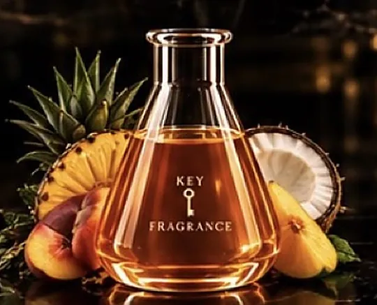 Coco Bango by Key Fragrance, orange bottle