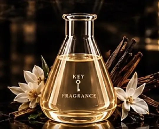 Key of Desire by Key Fragrance, gold bottle
