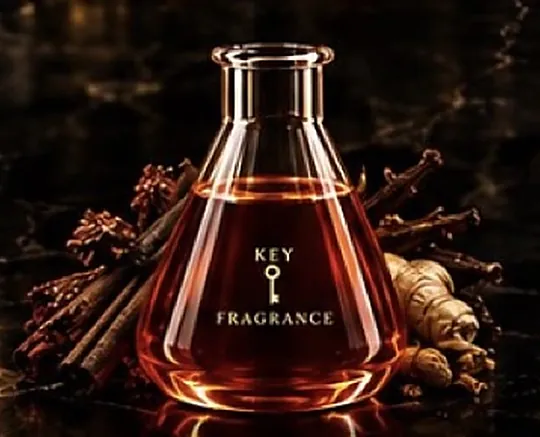 Key of Embers by Key Fragrance, red bottle