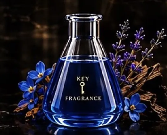 Key to Life by Key Fragrance, blue bottle