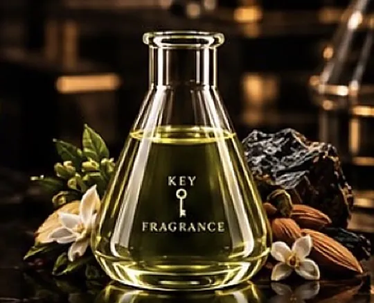 Key to the City by Key Fragrance, green bottle