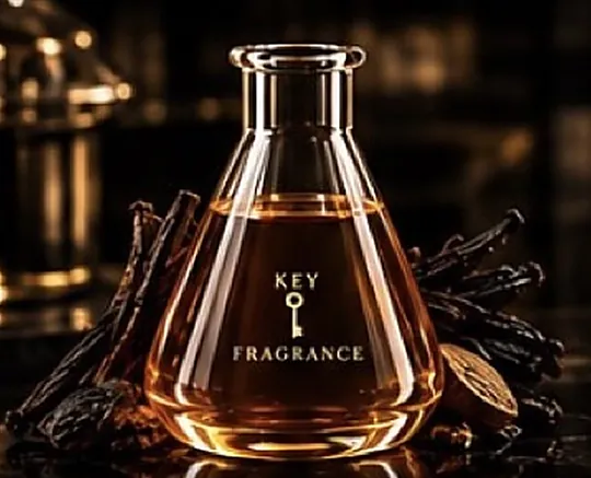 Say It Again by Key Fragrance, amber bottle